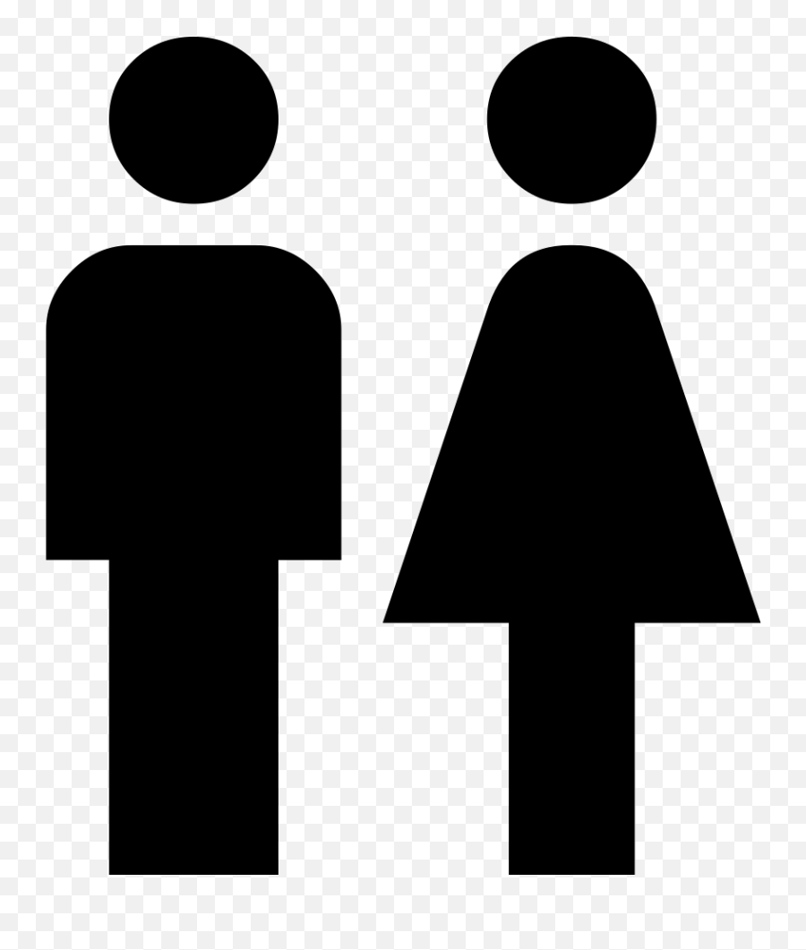Png File Svg - Male Female Icon Emoji,Toilet Wc Emoji