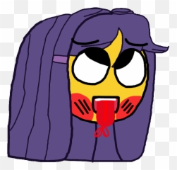 Ahegao Yuri Emoji Someone Dropped A - Fictional Character,Pen Emoji