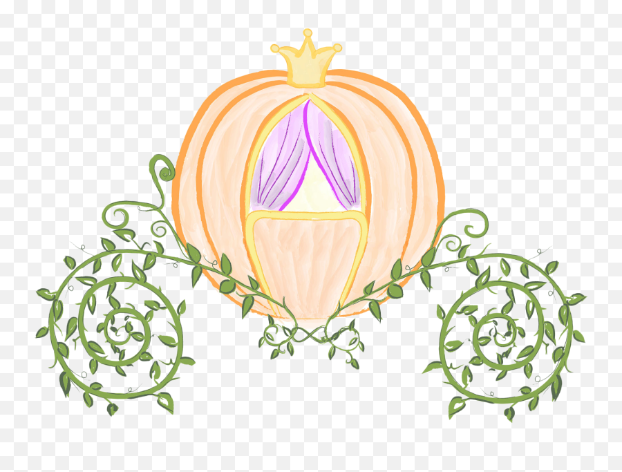 Carriage Clipart Prince Charming Carriage Prince Charming - Cinderella Pumpkin Carriage Drawing Emoji,Prince Emoji
