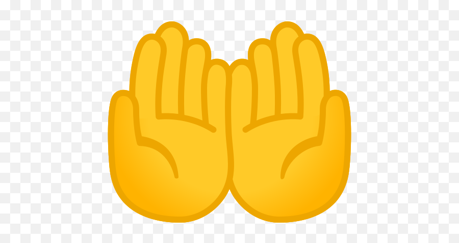 Palms Up Together Emoji - Cupped Hands Emoji,Hands Up Emoji Text