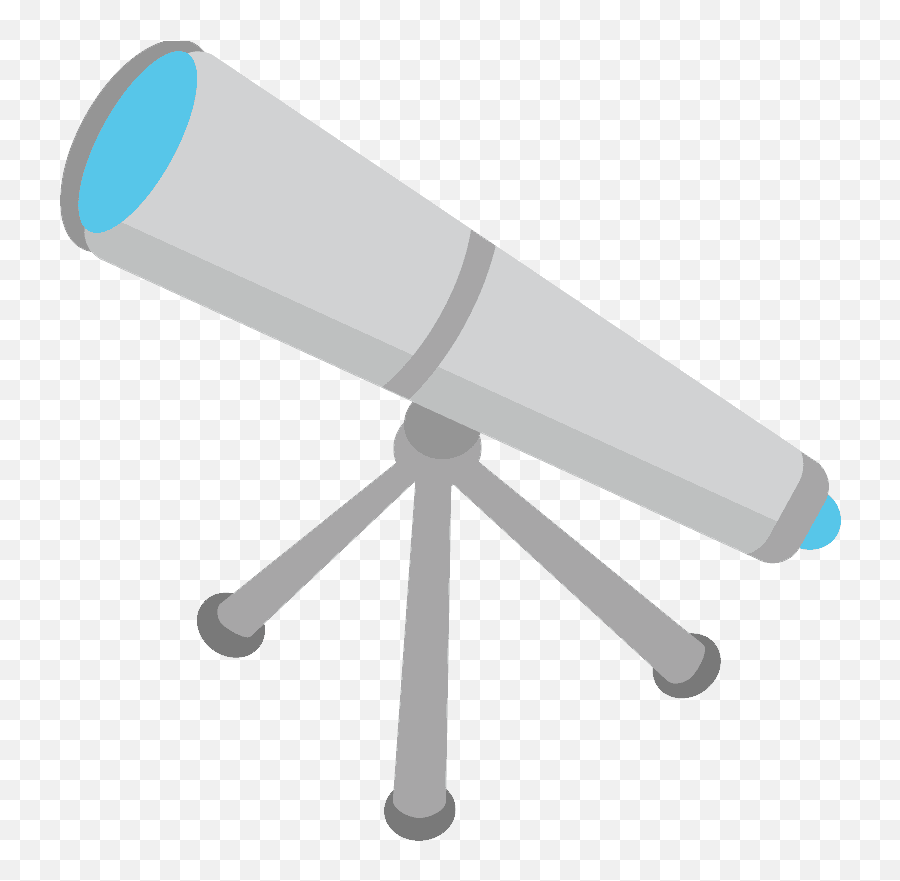 Telescope Emoji Clipart - Optical Telescope,Microscope Emoji