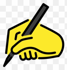 Writing Hand Emoji -