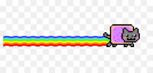 Funny Png Gif - Nyan Cat Emoji,Nyan Cat Emoji Google Chat