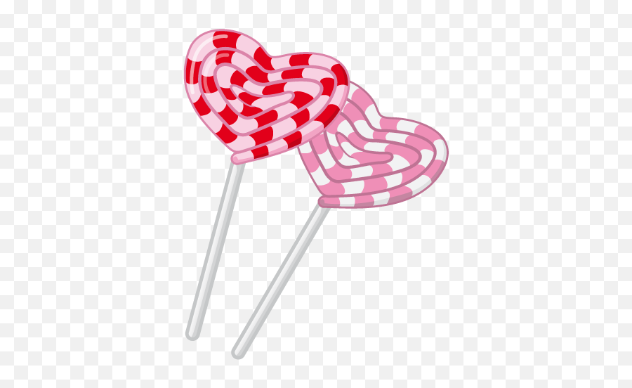 Lollipop Icon - Heart Shaped Lollipop Clipart Emoji,Emoji Lollipops