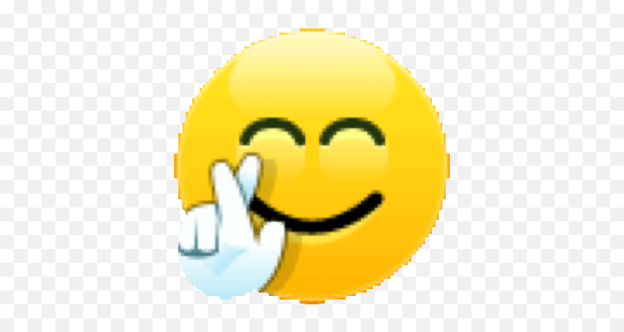 Collection Of Free Turkey Transparent Smiley Face - Animated Fingers Crossed Gif Emoji,Emoji Dab
