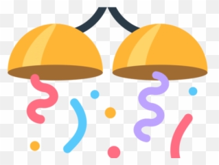 Confetti Clipart Emoji - Party Emoji Png,Bell Emoji Png