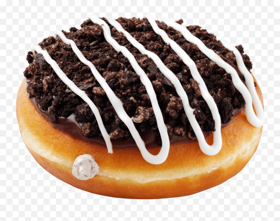 Donuts - Oreo Cookies And Cream Donut Emoji,Basketball Donut Coffee Emoji