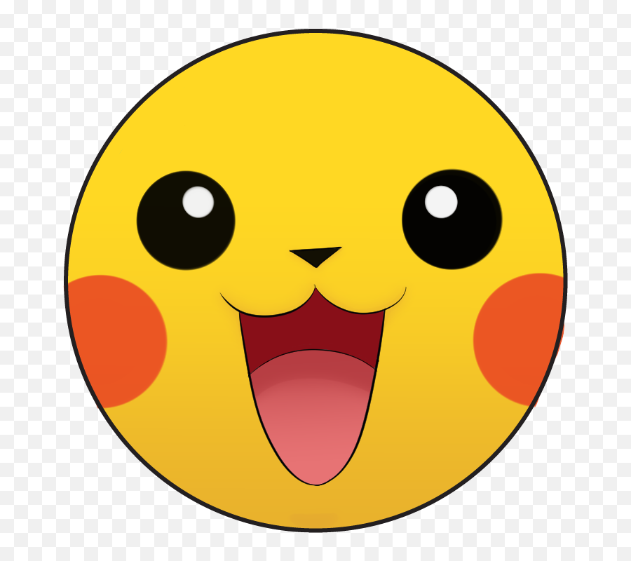 Pikachu Face Png Picture - Pikachu Face Png Emoji,Pikachu Emoji