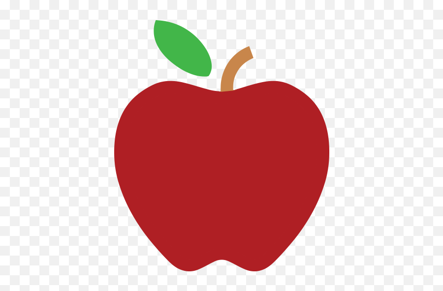 Red Apple Emoji For Facebook Email Sms - Red Clipart Apple,Apple Emojis
