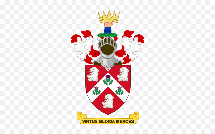 Coat Of Arms Of Macrobert Family - Order Of The Garter Coat Of Arms Emoji,Email Emotions Symbols