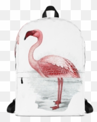 Flamingo Backpack Emoji