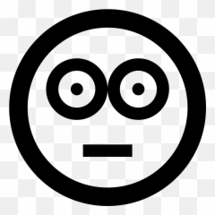 Baffled Emoticon Smiley Shocked Face Svg Png Icon Free - Number 8 In Circle Emoji