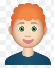 Gingermoji Kristina Caizley - Ginger Boy Emoji Png,Curly Hair Emoji Iphone