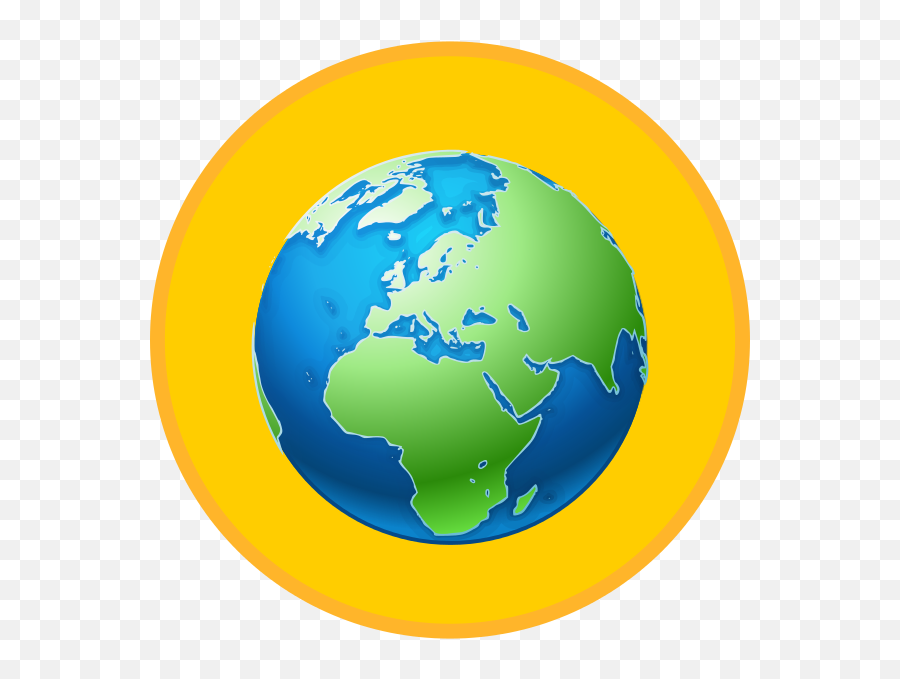 Gold Medal World Centered - World Map Round Png Emoji,Emoji Puerto Rico