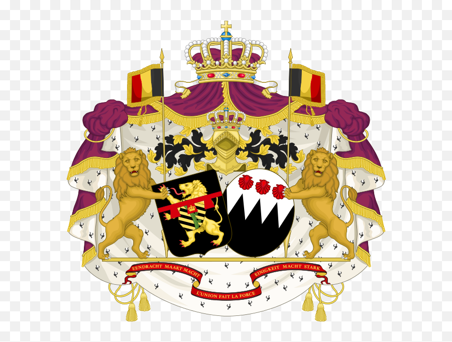 King Albert Ii And Queen Paola - King Leopold Ii Coat Of Arms Emoji,King Queen Emoji