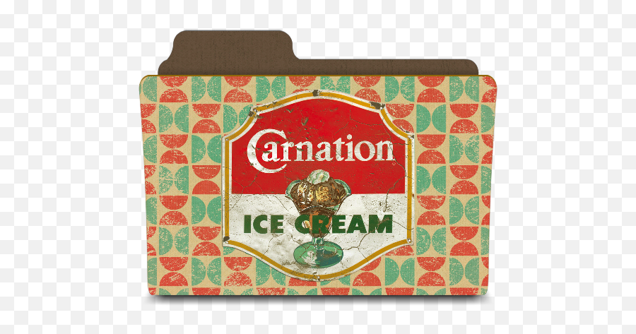 Carnation Ice Cream You Scream Icon Vintage Folders - Vintage Icons Emoji,Scream Emoji Png