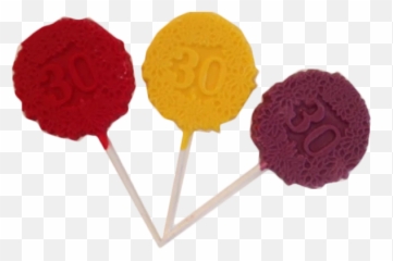 Milestone Birthday Chocolate Lollipops - Gelato Emoji