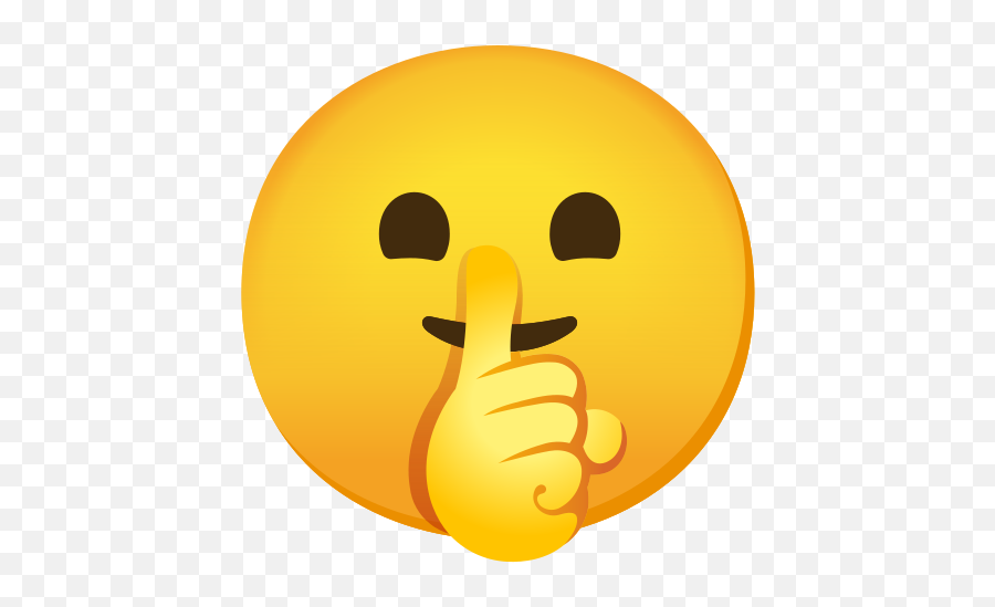 Shushing Face Emoji - Slight Smily Face Clipart,Shush Emoticon