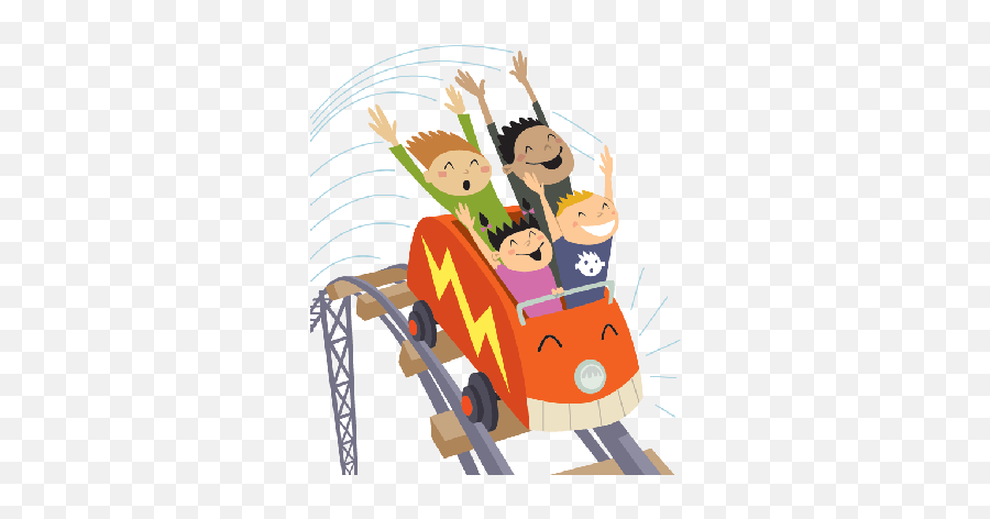 Roller Coaster 2 Clipart The Arts Image Pbs Learningmedia - Clipart Roller Coaster Transparent Background Emoji,Roller Coaster Emoji