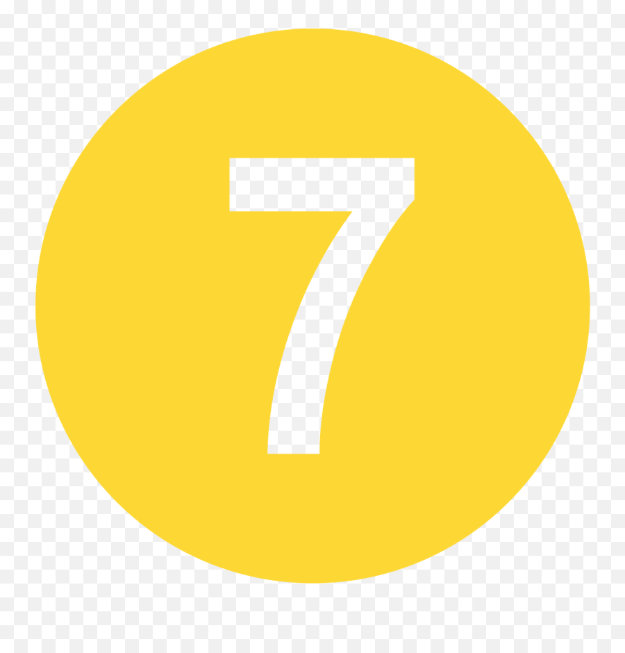 Fileeo Circle Yellow Number - 7svg Wikimedia Commons Dot Emoji,Emoji Font 7