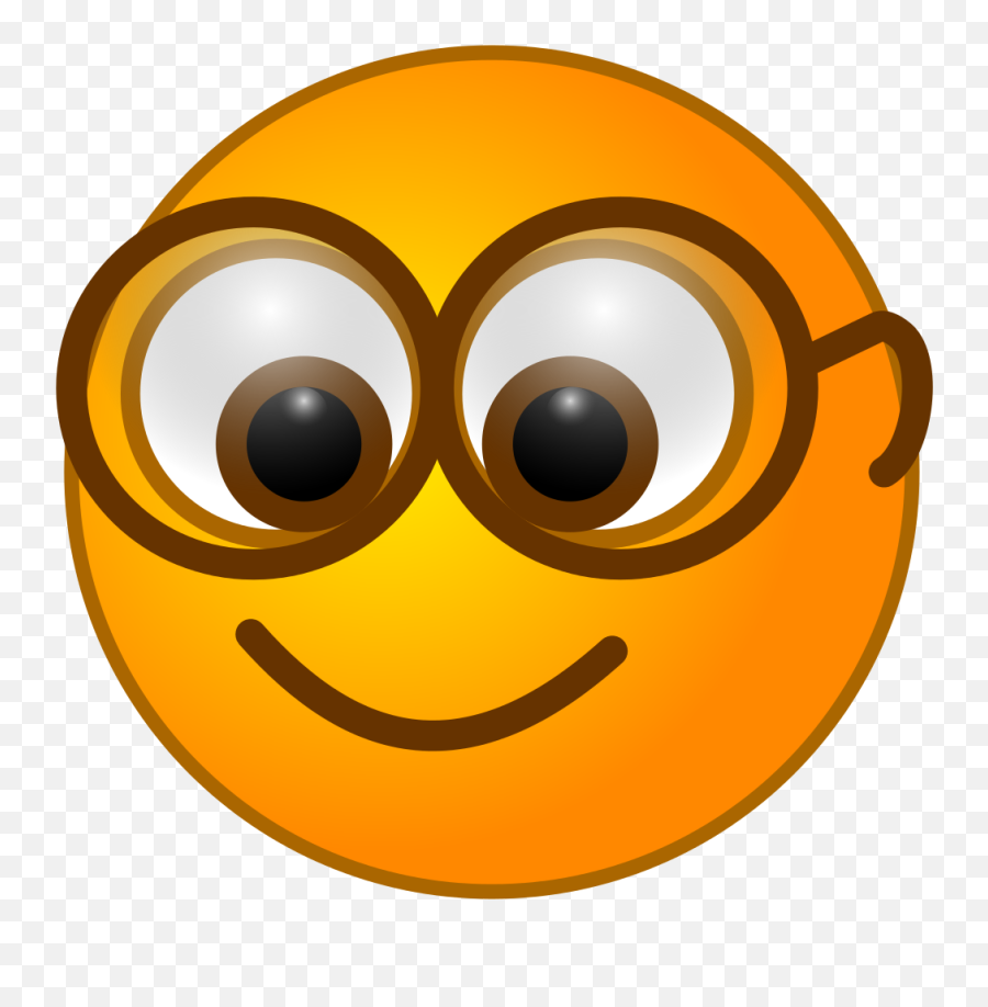 Smirc - Thumbnail Emoji,Nerdy Emoticon