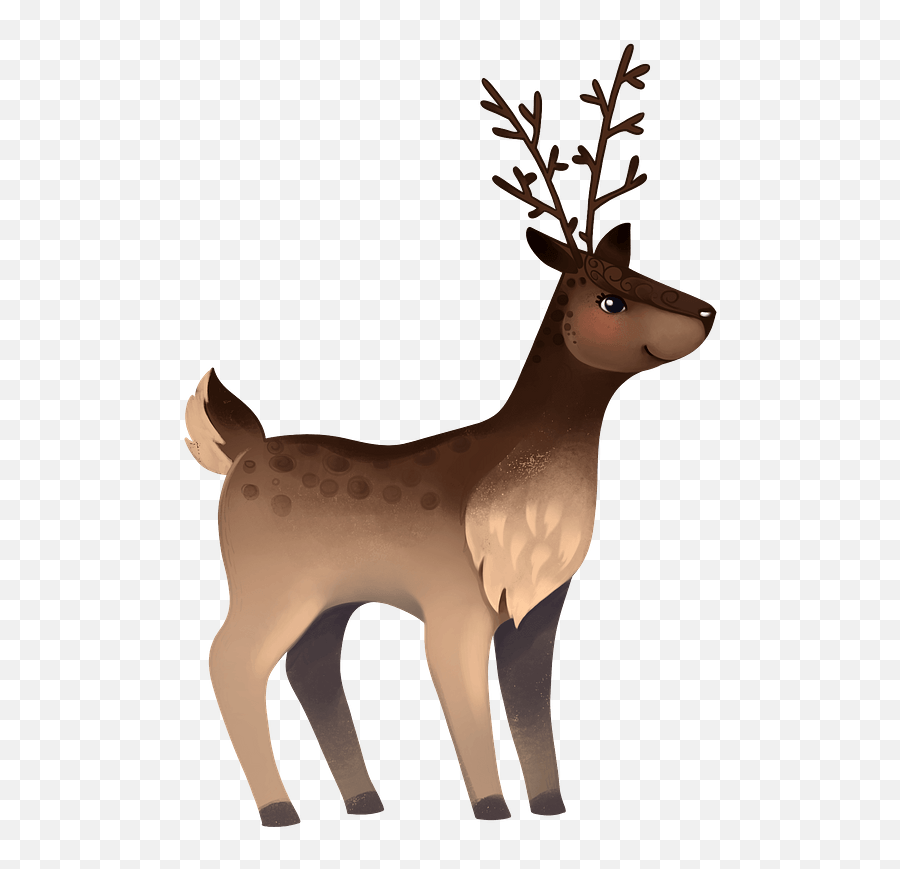 Fawn Clipart Free Download Transparent Png Creazilla - Animal Figure Emoji,Deer Hunting Emoji