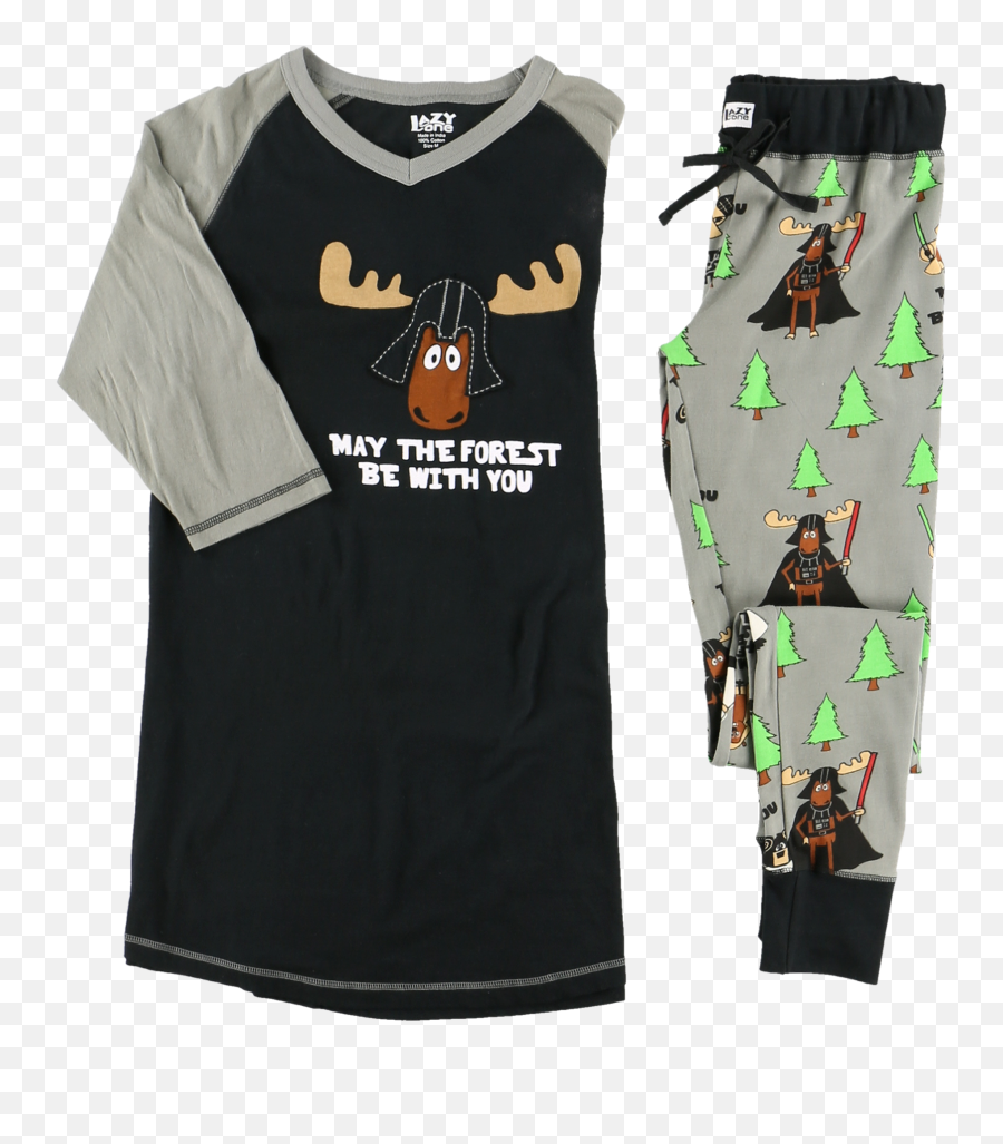 Lazy One - Short Sleeve Emoji,Emoji Pajama Set