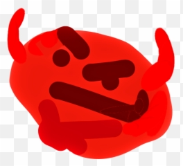 Thinking Emoji - Transparent Background Thinking Emoji,Hyperthink Emoji
