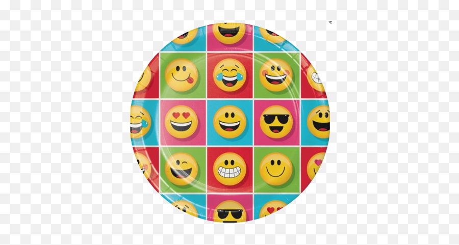 Emoji Party Supplies Nz - Paper Plate Designs,Emoji Party