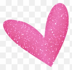 Free Sparkle Heart Png Download Clip Art - Pink Glitter Clipart Emoji