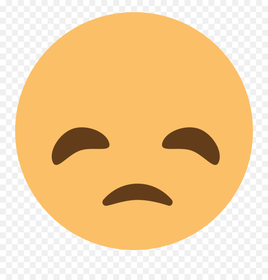 Emojione1 1f61e - Clip Art Emoji,Lipstick Emoji