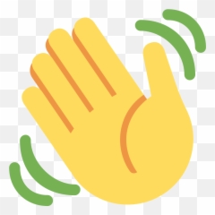 Twemoji2 1f44b - Waving Hand Emoji