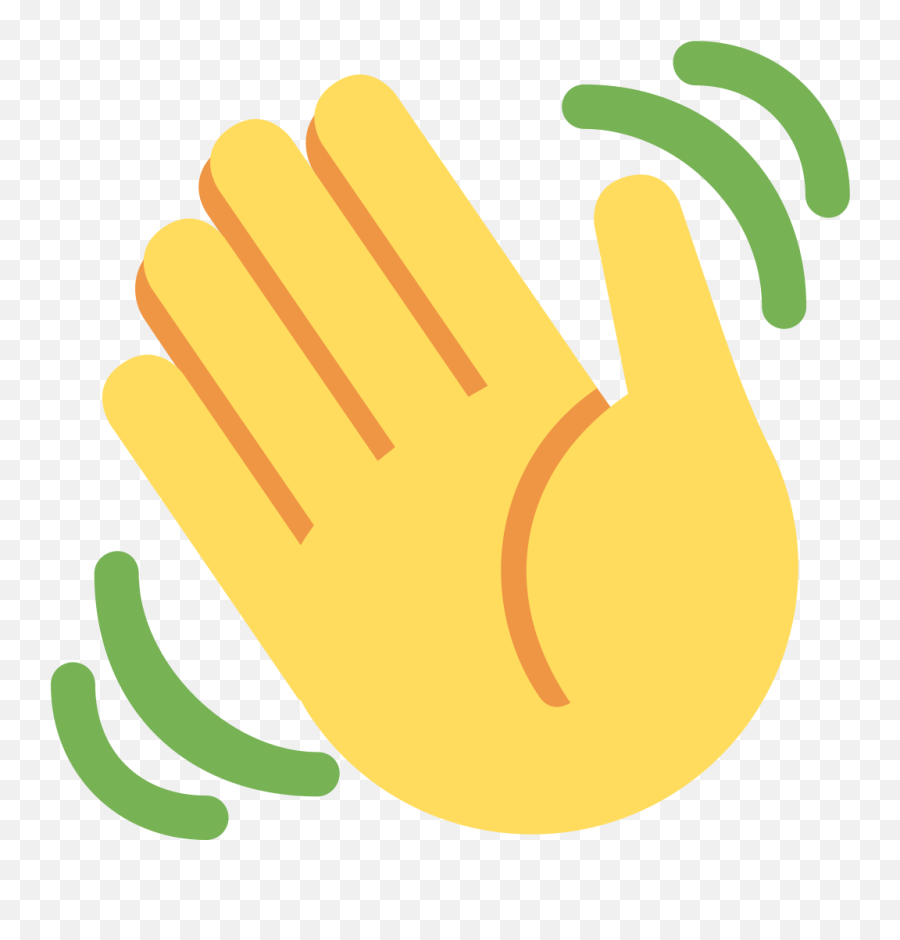 Twemoji2 1f44b - Waving Hand Emoji,Emoji Hands