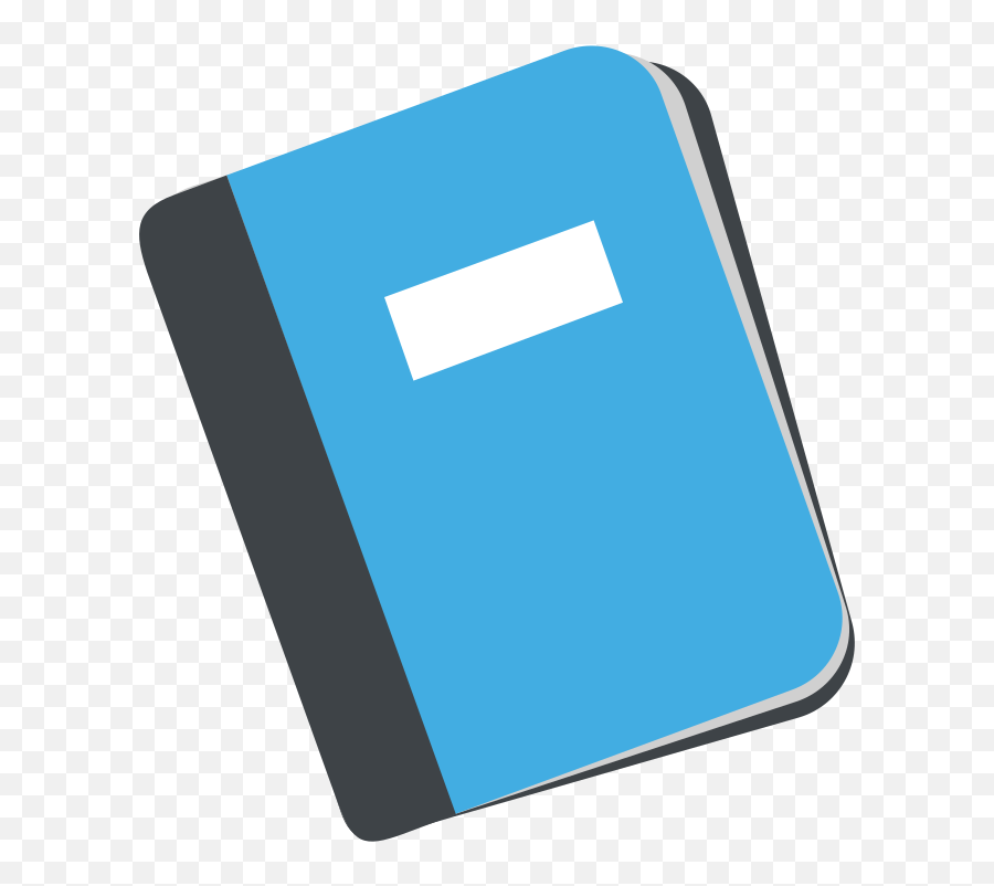 Emojione 1f4d3 - Transparent Background Notebook Emoji,Find The Emoji The Notebook