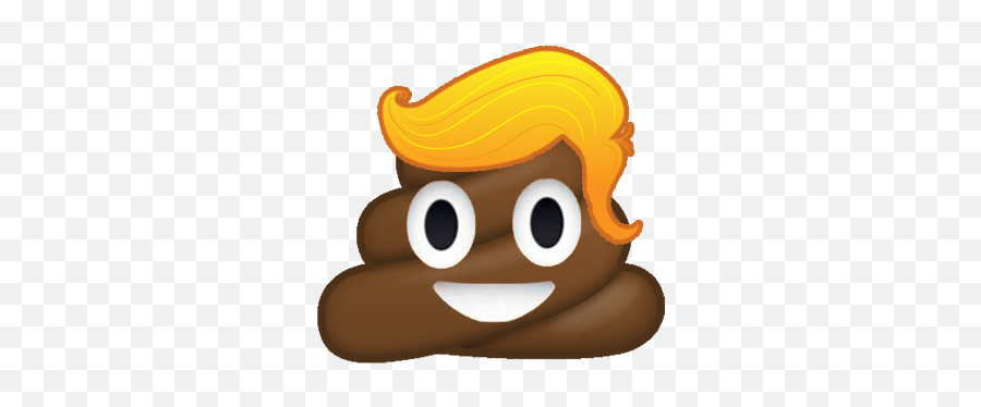 Poop Png Images Poop Emoji Clipart Free Download - Poop Emoji With Trump Hair,Pensive Emoji