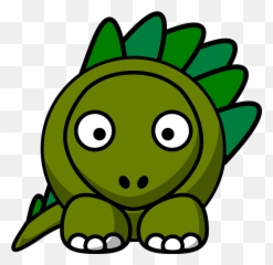 Free Prehistoric Dinosaur Vectors - Stegosaurus Clipart Emoji