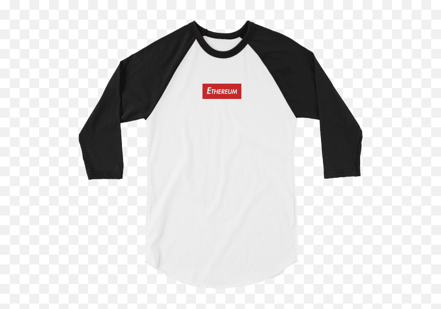 Ethereum Sleeve Raglan Shirt - Raglan Sleeve Emoji,Emoji Clothing And Apparel