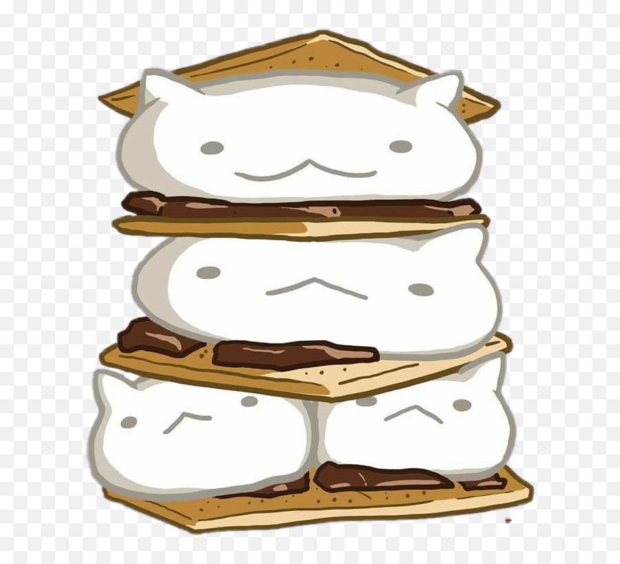 Freetoedit Cute Kawaii Chocolate - Cartoon Emoji,Smore Emoji