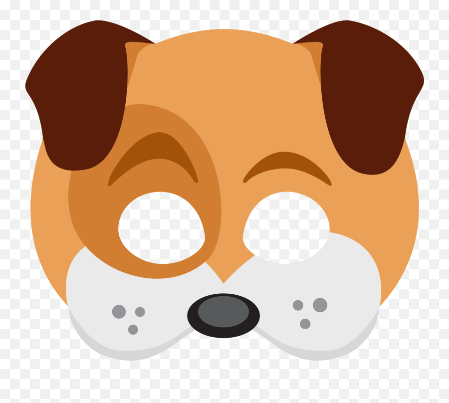 Emoji Clipart Puppy Emoji Puppy Transparent Free For - Dog Face Mask Png,Emoji Dog