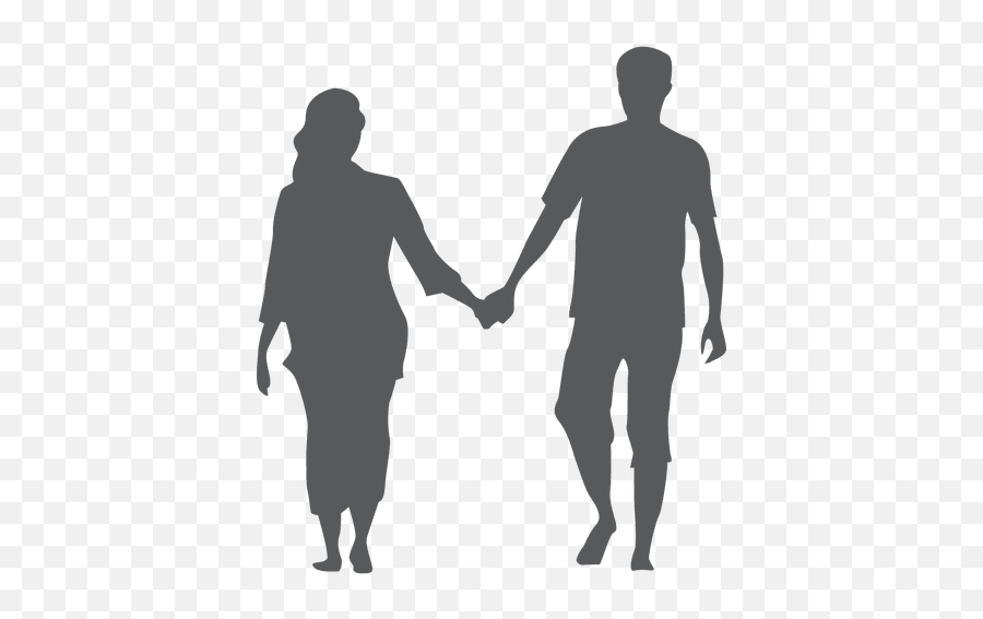 Transparent Png Svg Vector File - Transparent Man And Woman Silhouette Emoji,Couple Emoji Png