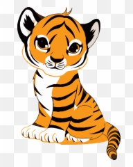 In A Jeep Graphic Freeuse Png Files - Easy Cute Tiger Drawing Emoji