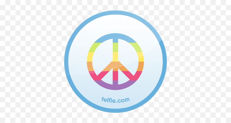 Peace Symbol - Circle Emoji,Radioactive Symbol Emoji