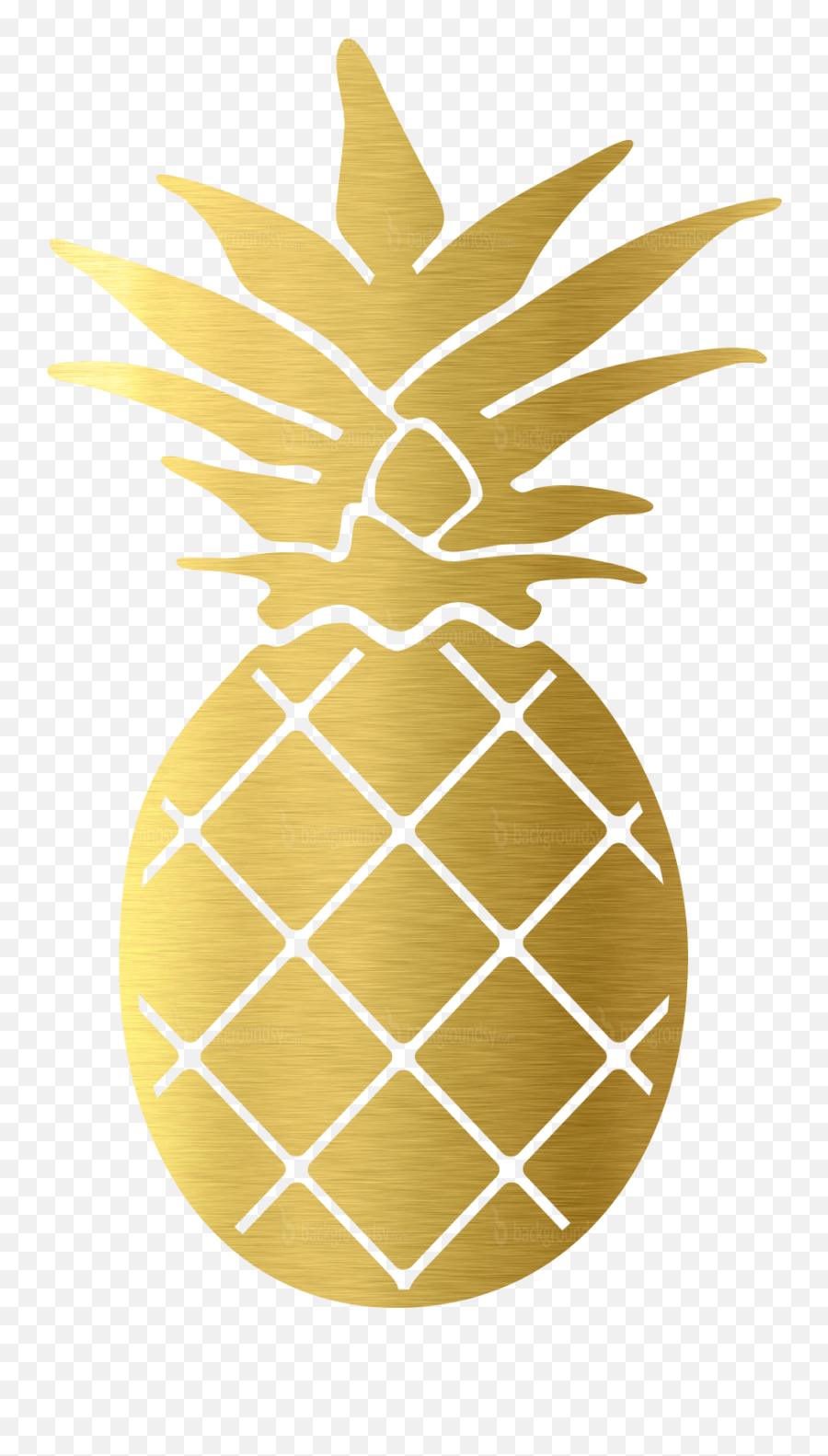 Clipart Pineapple Gold Glitter Clipart - Gold Pineapple Clip Art Emoji,Pinapple Emoji