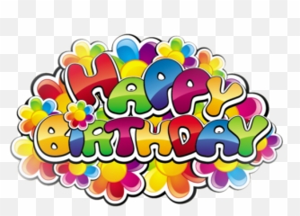 Happy Birthday Joyeux Anniversaire - Banner Clipart Emoji