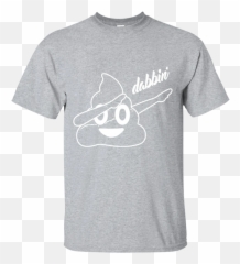 Funny Dabbing Poop Emoji T - Shirt Ultra Cotton Tshirt T Domestic Violence T Shirts,Dabbing Emoji