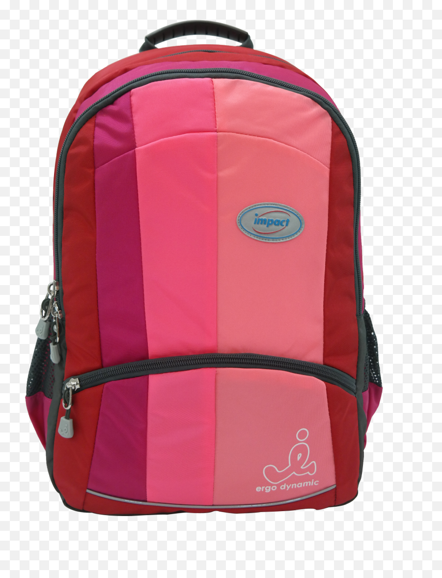 Impact Ergonomic Backpack Ipeg - 130 Pink School Bags Png Hd Transparent School Bag Png Emoji,Emoji Bookbag