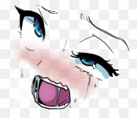 Ahegao Eyes Clipart - Ahegao Face Transparent Png Emoji,Ahegao Emoticon
