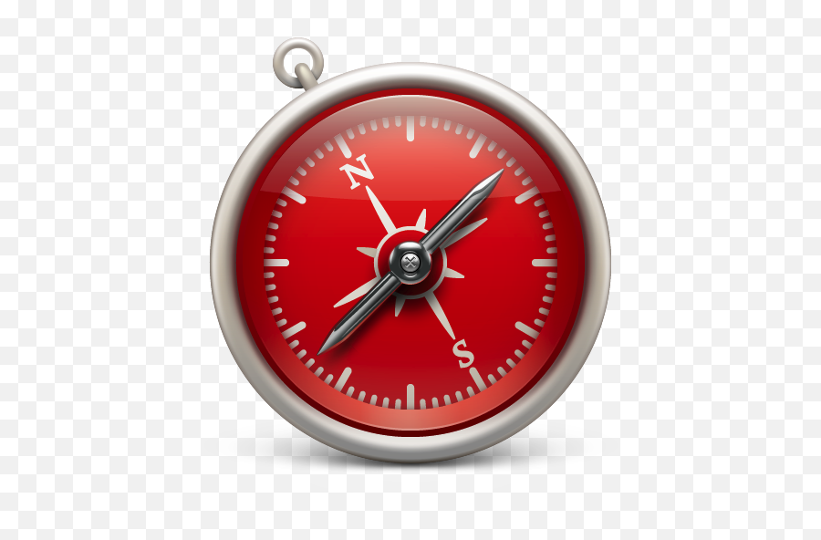 Safari Icon - Red Safari Icon Emoji,Red Alarm Emoji