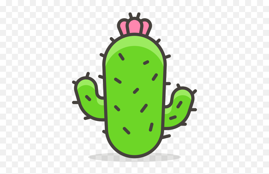 Cactus Free Icon Of 780 Free Vector Emoji - Icono Cactus Png,Cactus Emoji
