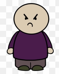 Mad Clipart Png - Person Emoji
